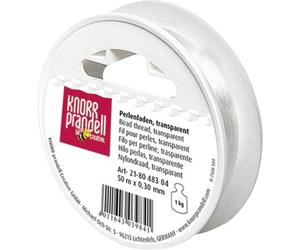 BRUNNEN 218048304 Perlonfaden 0,3 mm 50 m