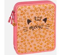 BRUNNEN Federmäppchen 2-Fach XXL Katze - Sweet Wild Cat - gefüllt