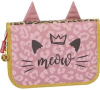 Brunnen Federmäppchen Sweet Wild Cat – 2 Klappen – Rosa