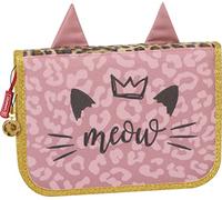 Brunnen Federmäppchen Sweet Wild Cat – 2 Klappen – Rosa
