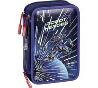 Brunnen Federmäppchen 3 RV Robot Hero | Taschenbuch