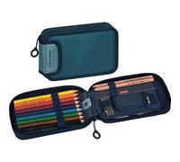 BRUNNEN Federmäppchen befüllt s'maepp Colour Code denim denim 17-teilig, 20,0 x 4,5 cm St.