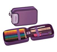 BRUNNEN Federmäppchen befüllt s'maepp Sweet Colour Code lila 34-teilig, 20,0 x 7,5 cm St.