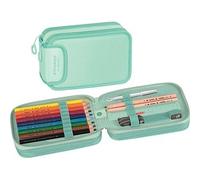 BRUNNEN Federmäppchen befüllt s'maepp Sweet Colour Code mint 34-teilig, 20,0 x 7,5 cm St.