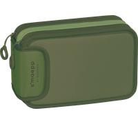 BRUNNEN Federmäppchen s'maepp | 3 Reißverschlüsse, grün