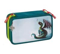 BRUNNEN Federmappe 3-Fach Drache Drago - gefüllt