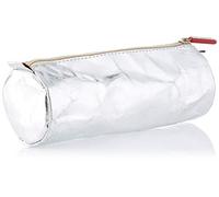 BRUNNEN Schlamper-Etui Metallic TexiPap, Silber