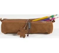 BRUNNEN Schlampermäppchen s'maepp S Wildleder 20 x 4,5 cm Braun