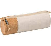 BRUNNEN Schlampermäppchen s'maepp M „Linen“ 22 x 8 cm Creme/Braun