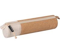 Brunnen Schlampermäppchen s'maepp S „Cork“ – 20 x 4,5 cm – Creme/braun