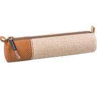 BRUNNEN Schlampermäppchen s'maepp S „Perforated“ | beige/braun