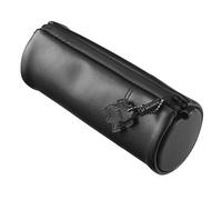 BRUNNEN 104922190 Schlampermäppchen schwarz M Naturleder