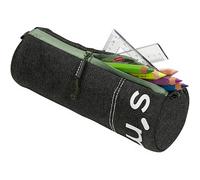 BRUNNEN Schlampermäppchen s'maepp urban classic schwarz/grün, 22,0 x 8,0 cm St.