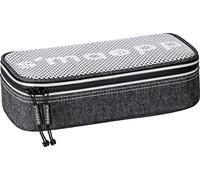 BRUNNEN Schlampermäppchen s'maepp XL Mesh, 1 Klappe, dunkelgrau