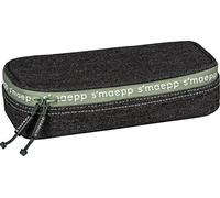 BRUNNEN Schlampermäppchen s'maepp XL „Street Style“ | 1 Klappe(n), grün/dunkelgrau