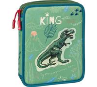 BRUNNEN Schüler-Etui XXL Dinosaurier, gefüllt