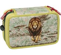 Brunnen XXL Schüler-Etui Federmappe Safari 3 Reißverschlüsse Federmäppchen