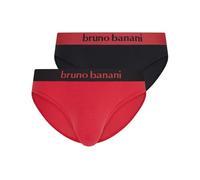 bruno banani 2er Pack Slip Flowing S - XXXL rubinrot 3159 Größe S