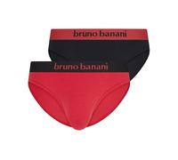 bruno banani 2er Pack Slip Flowing S - XXXL rubinrot 3159 Größe XXL