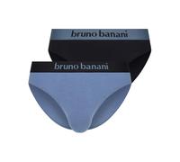 bruno banani 2er Pack Slip Flowing S - XXXL steinblau 4855 Größe S