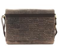 bruno banani All Over Postbag Brown