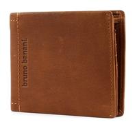 bruno banani Arizona Wallet Quer with Flap Cognac