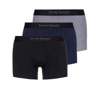 Bruno Banani - Bruno Banani, Pant, 3Pack, Energie Cotton, Short , schwarz/blau/grau, 93% Baumwolle, 7% Elasthan, erhältlich bei Mode Schönleitner i..., 2XL