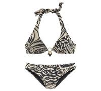 BRUNO BANANI Bügel-Bikini Damen braun-bedruckt Gr.44 Cup C