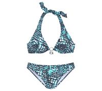 BRUNO BANANI Bügel-Bikini Damen marine-bedruckt Gr.44 Cup E