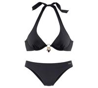 BRUNO BANANI Bügel-Bikini Damen schwarz Gr.44 Cup E