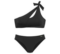 Bruno Banani Bustier-Bikini mit assymetrischem Schnitt, schwarz