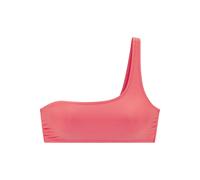 Bustier-Bikini-Top BRUNO BANANI "Kiara", Damen, Gr. 38, Cup C/D, pink (pfirsich), Obermaterial: 85% Polyamid, 15% Elasthan. Futter: 90% Polyester, 10% Elasthan, strukturiert, unifarben, Bikini-Obertei