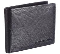 Bruno Banani Crunch_2 W 320.867, Unisex - Erwachsene Portemonnaies, Schwarz (black), 12x9x2 cm (B x H x T)