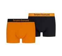 bruno banani - Flowing - Retro Short/Pant - 2er Pack (XL Orange/schwarz)