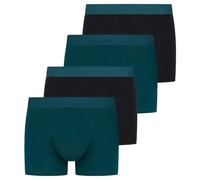 bruno banani - Flowing - Retro Short/Pant - 4er Pack (XL Grün/schwarz)