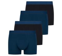 bruno banani - Flowing - Retro Short/Pant - 4er Pack (XXL Dunkelblau/schwarz)