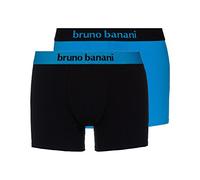 bruno banani - Flowing - Short - 2er Pack (5 Aqua Blue / Schwarz)