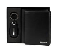 bruno banani Gift Set Slim Wallet/Keychain Black Black