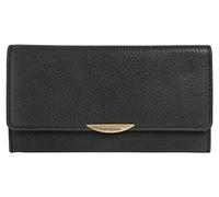 bruno banani große Geldbörse im Querformat Echt Leder Damen | Portemonnaie, Geldbörse mit Reißverschluss, Brieftasche aus Rindleder, 6 Kartenfächer | 021799