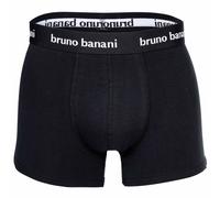 Bruno Banani Herren Boxershorts 4er Pack - Every Day, Baumwolle Schwarz/Grau/Weiß/Blau M