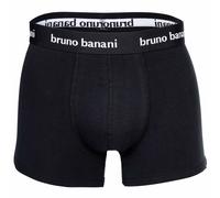Bruno Banani Herren Boxershorts Every Day – 4er Pack Baumwolle Schwarz/Grau/Weiß/Blau XL