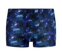 bruno banani Herren Pants Boxershorts Unterhose Hipshort Space Raver, Farbe:Blau, Größe:M, Artikel:-3156 schwarz/blau Print