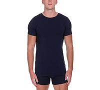 bruno banani Herren Shirt Infinity Unterhemd, Blau (Dunkelblau 090), Small (Herstellergröße: S)