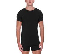 bruno banani Herren Shirt Infinity Unterhemd, Schwarz (Schwarz 007), Large (Herstellergröße: L)