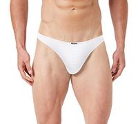 Bruno Banani Herren String Check Line 2.0 Tanga, per Pack Weiß (Weiß Karo 1612), X-Large (Herstellergröße: XL)