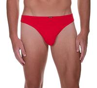 bruno banani Herren String Check Line 2.0 Tanga, Rot (Rot Karo 1070), M EU