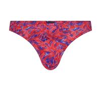 bruno banani Herren String Tanga Slip Unterhose Blooming Time, Farbe:Mehrfarbig, Größe:2XL, Artikel:-2271 pink/blau Print