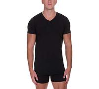 Bruno Banani Herren V‑Shirt Infinity Unterhemd Schwarz Größe M