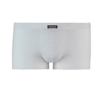 bruno banani Hipshort Check Line 2.0 Gr. M - Karomuster Weiß - Elastische Herren Boxershorts Eng Anliegend - Mikrofaser Unterhose - Ideale Passform