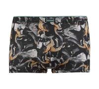 Bruno Banani Panthera Hipshorts Schwarz Muster Polyester Small Herren